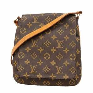 LOUIS VUITTON Brown Monogram Shoulder Bag